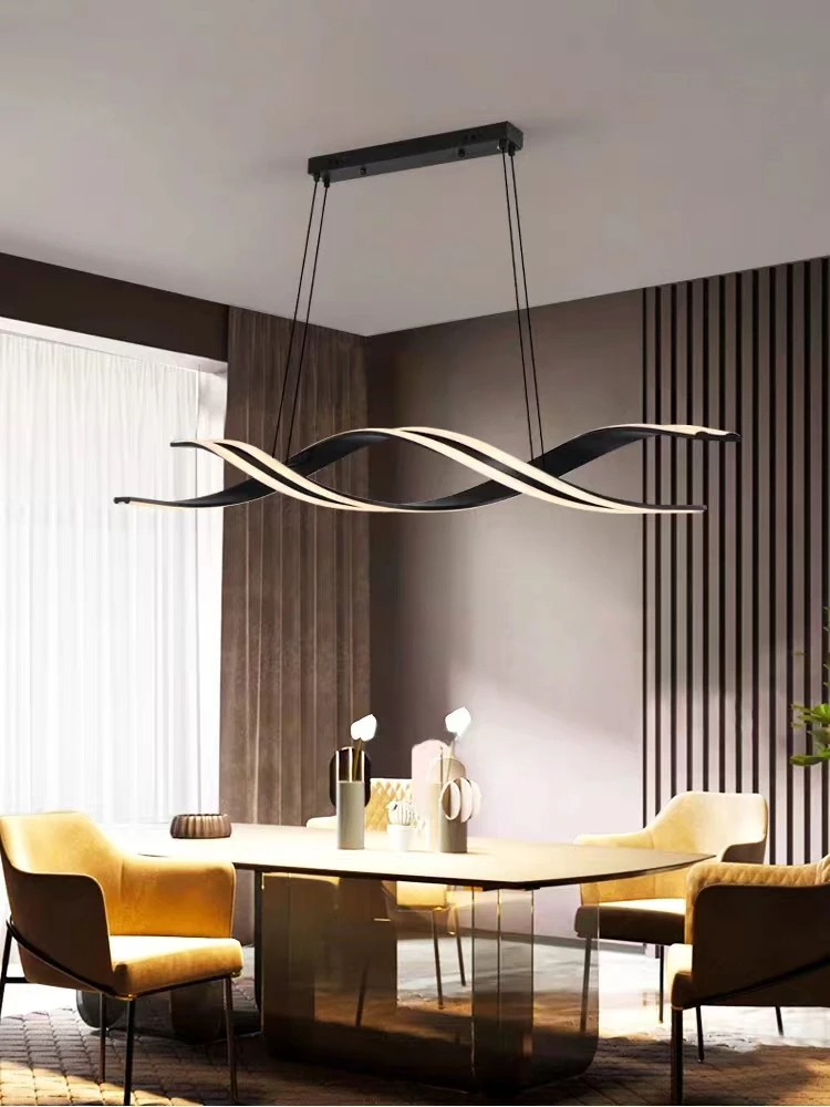 Decor Lighting Fixtures - Минималистичная фотолюстра для столовой, Современная Геометрическая