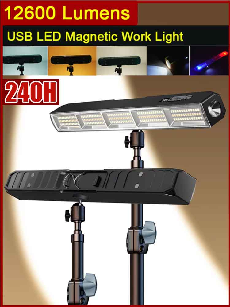 Floor Lamp Tripod - Мощная магнитная светодиодная панель 2026, новая