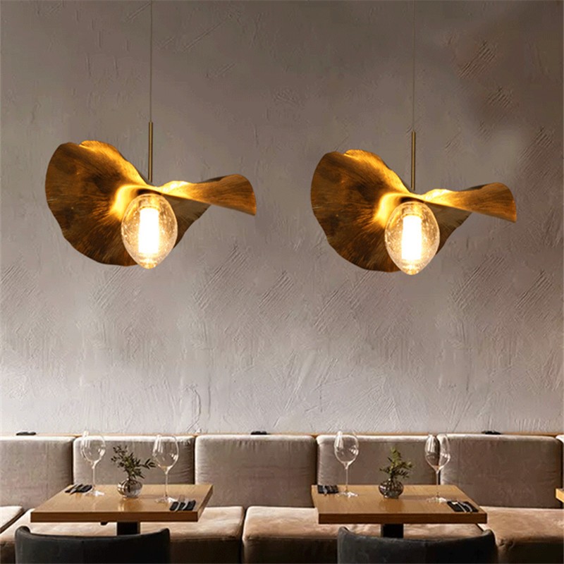 Decor Lighting Fixtures - Подвесной светильник с листом лотоса, подвесной