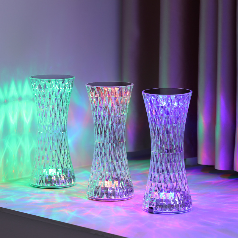 Lighting Decor Room - Кристальные прикроватные лампы-ночники, акриловые декоративные светильники