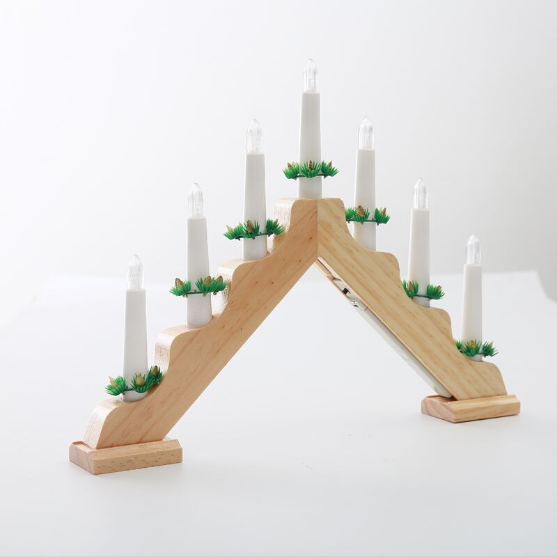 Lighting Decor Woodbridge - Рождественская деревянная свеча, арочный светильник, европейский