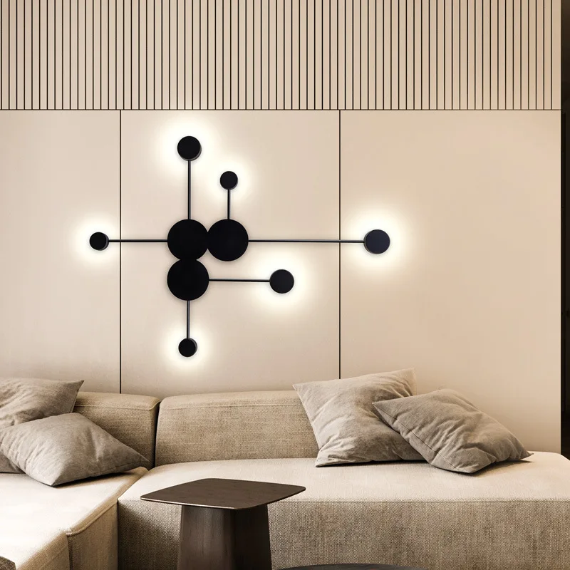 Lighting Home Decor Wall Clocks - Современное светодиодное настенное бра раньше для