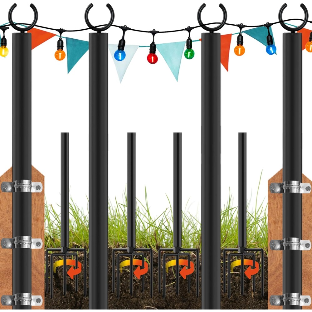 String Light Outdoor - Land·voi 4-pak гирляндных фонарей, сверхмощные металлические