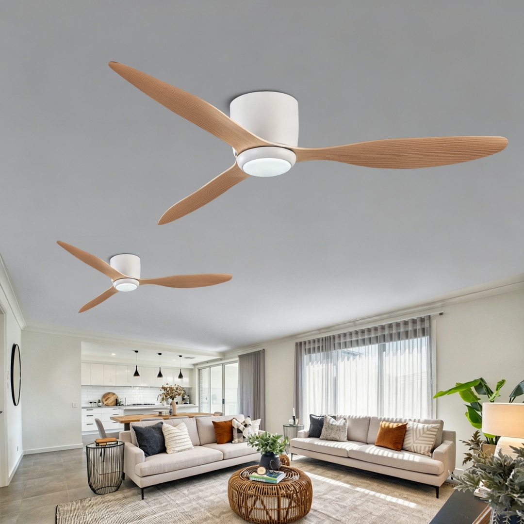 Decor Lighting Ceiling Fans - Современные светодиодные потолочные вентиляторы-светильники: низкопрофильные декоративные