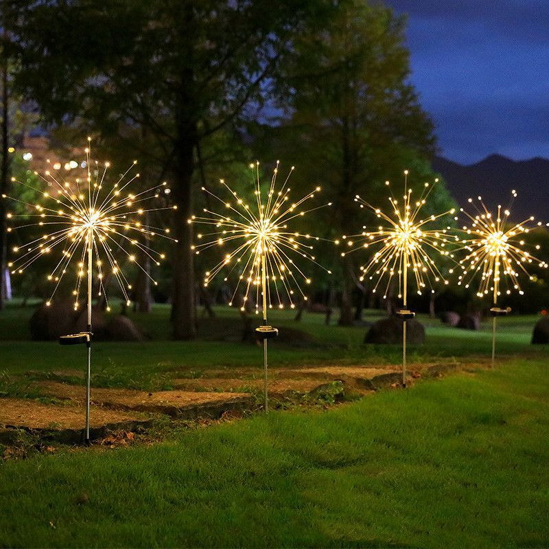 Фейерверк с солнечной батареей – обзор и цена String Light Outdoor