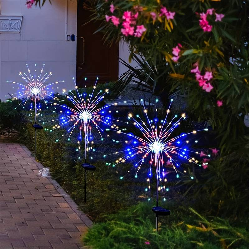 Фейерверк с солнечной батареей – обзор и цена String Light Outdoor
