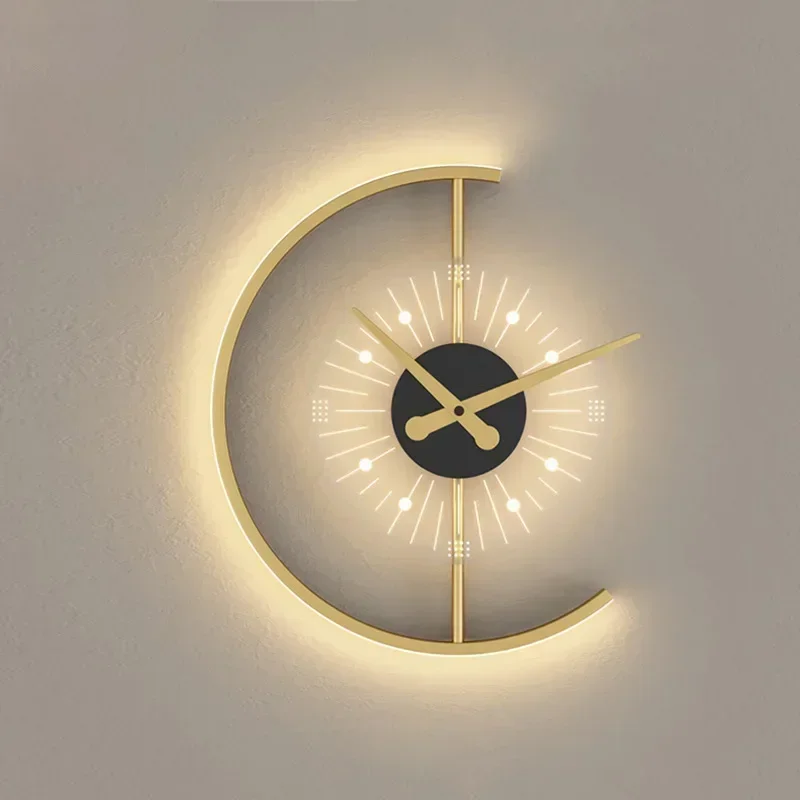 Современный светодиодный насте – обзор и цена Lighting Home Decor Wall Clocks