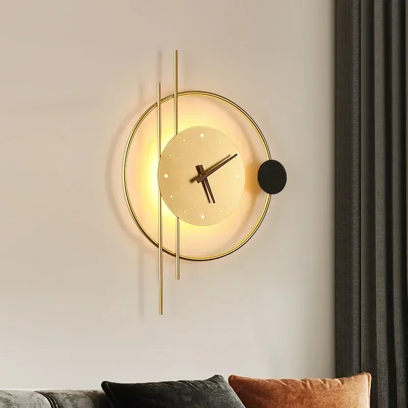 Современный светодиодный насте – обзор и цена Lighting Home Decor Wall Clocks