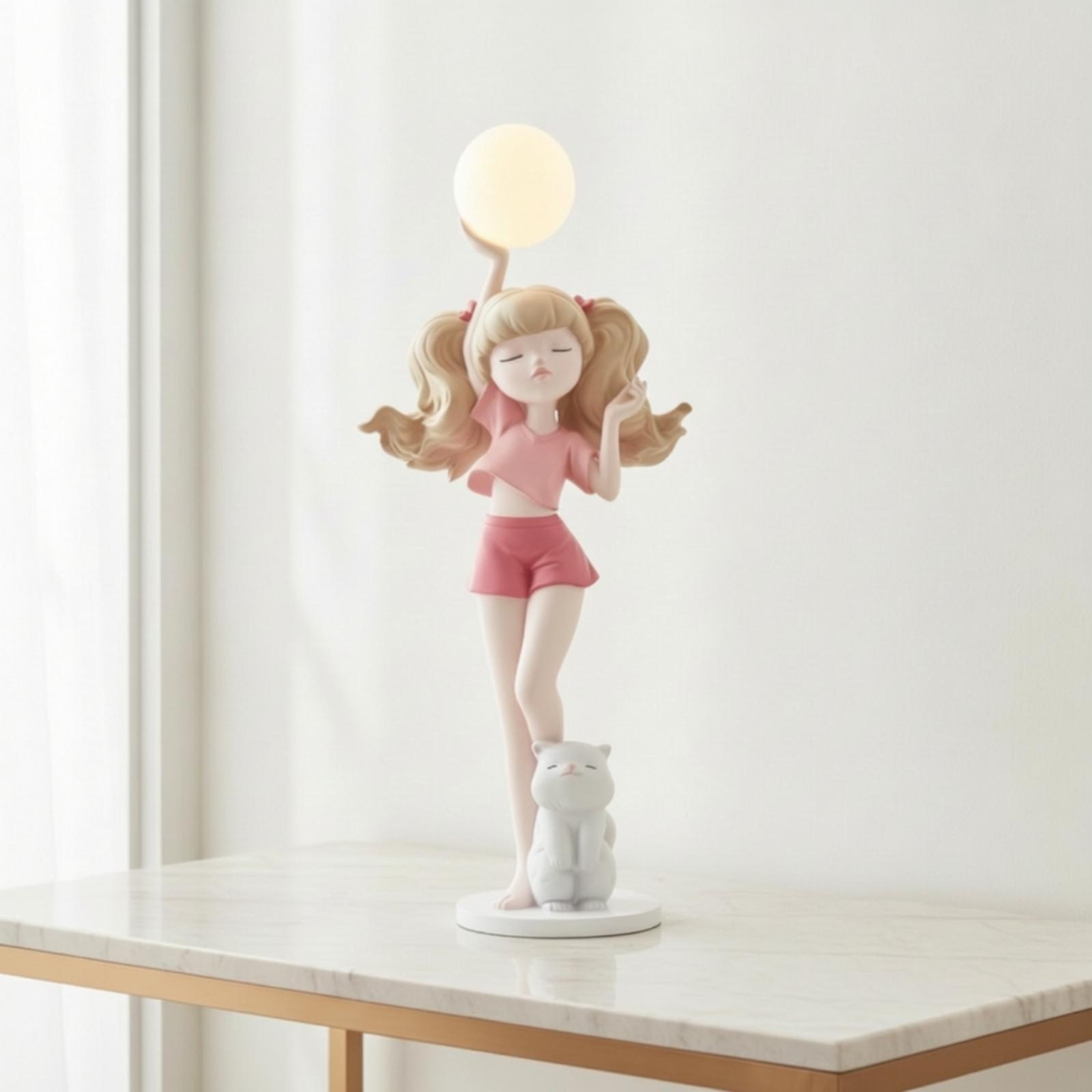 Элегантная фигурка-лампа в вид – обзор и цена Lighting Decor Living Room