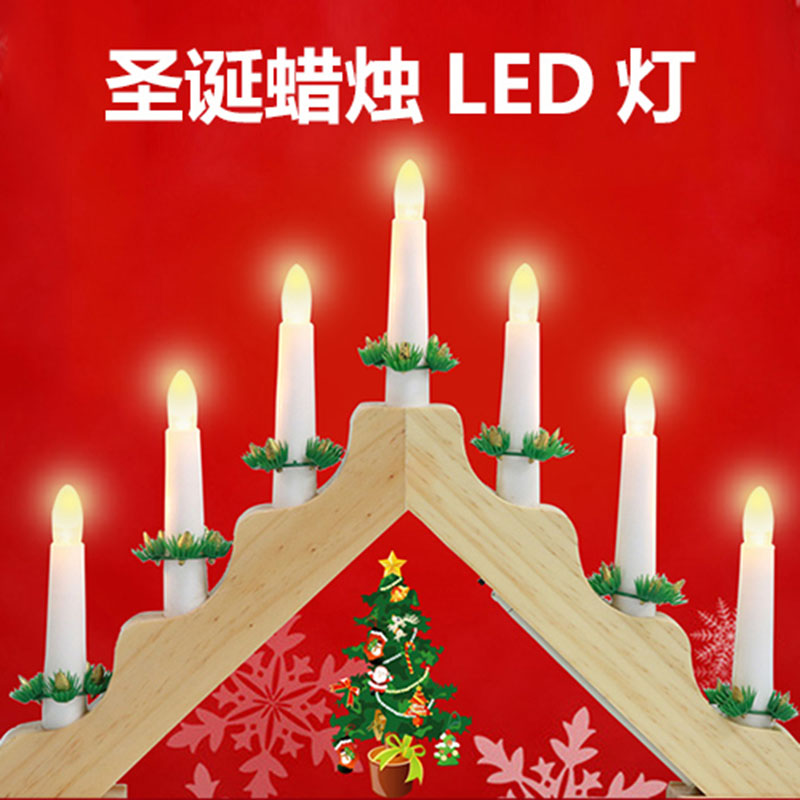 Рождественская деревянная свеч – обзор и цена Lighting Decor Woodbridge