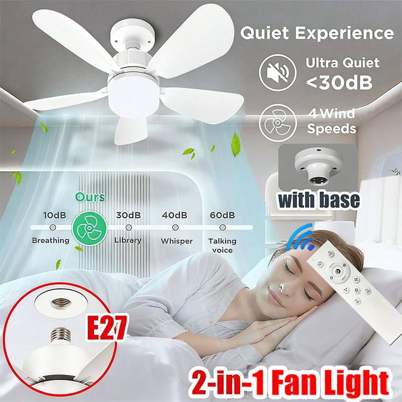 E27 Винтовой потолочный вентил – обзор и цена Decor Lighting Ceiling Fans