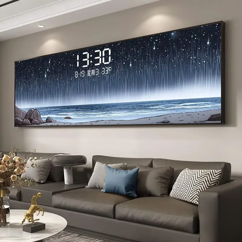 Настенные часы с датой и темпе – обзор и цена Lighting Home Decor Wall Clocks