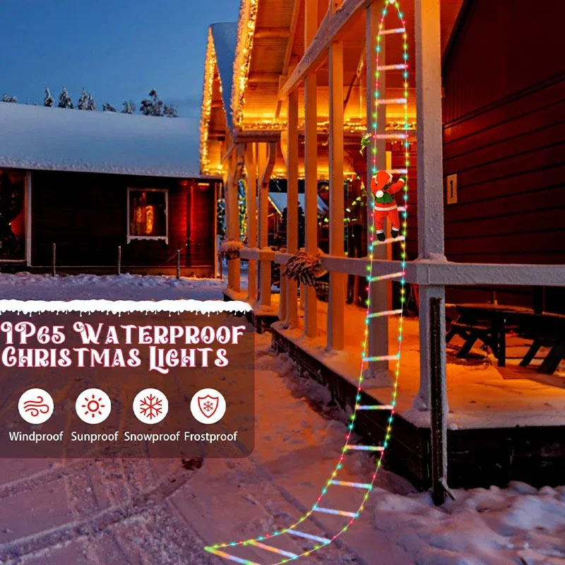 Светодиодные рождественские ги – обзор и цена String Light Outdoor