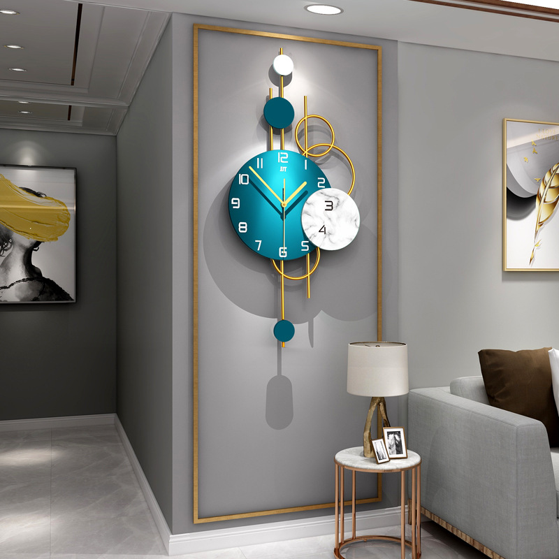 Часы Настенные Часы Гостиная С – обзор и цена Lighting Home Decor Wall Clocks