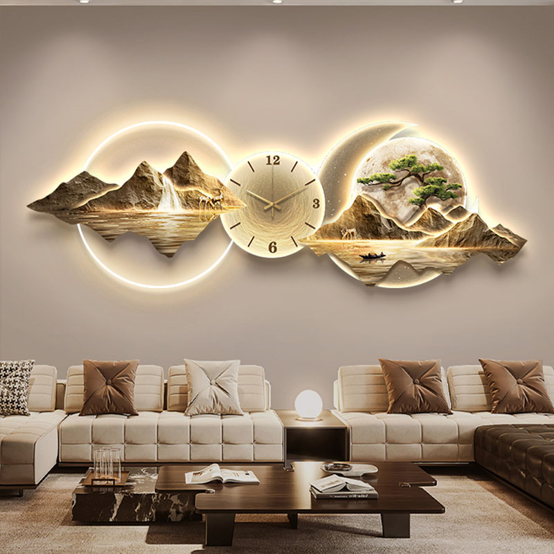 Настенные часы для гостиной: х – обзор и цена Lighting Home Decor Wall Clocks
