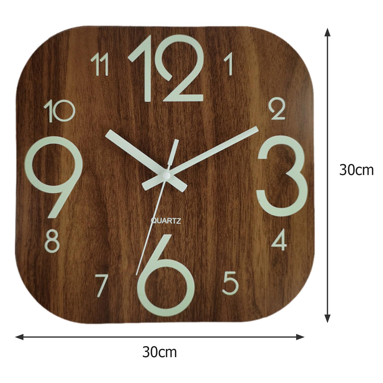 Квадратные настенные часы 30 с – обзор и цена Lighting Home Decor Wall Clocks