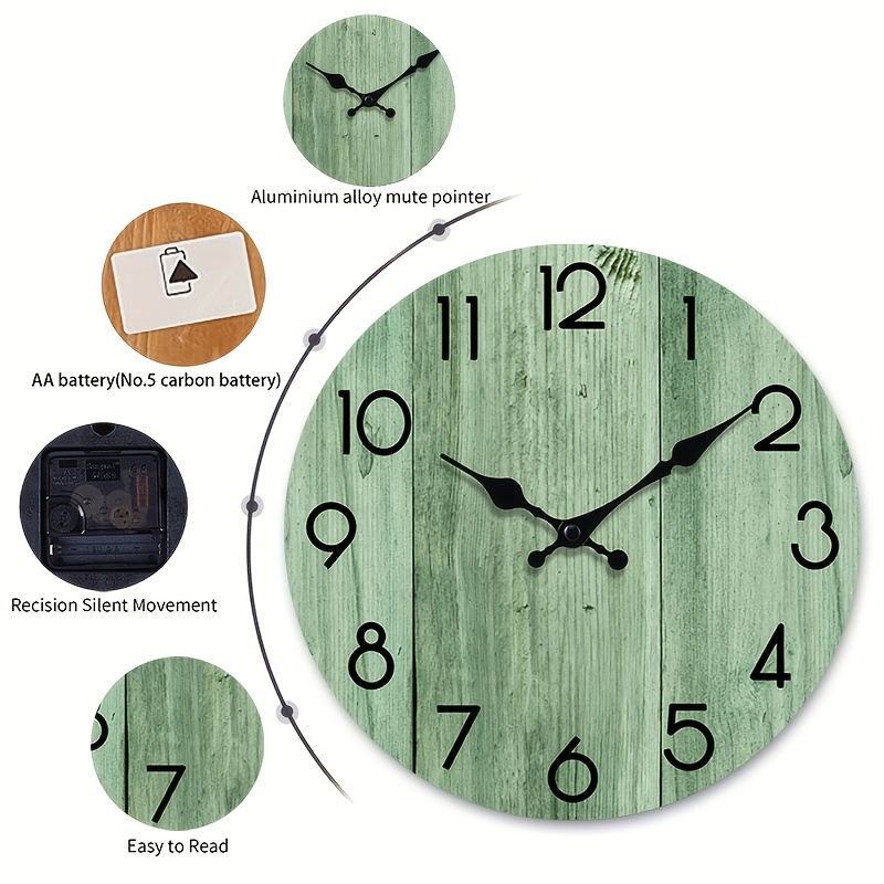 Круглые настенные часы с рисун – обзор и цена Lighting Home Decor Wall Clocks