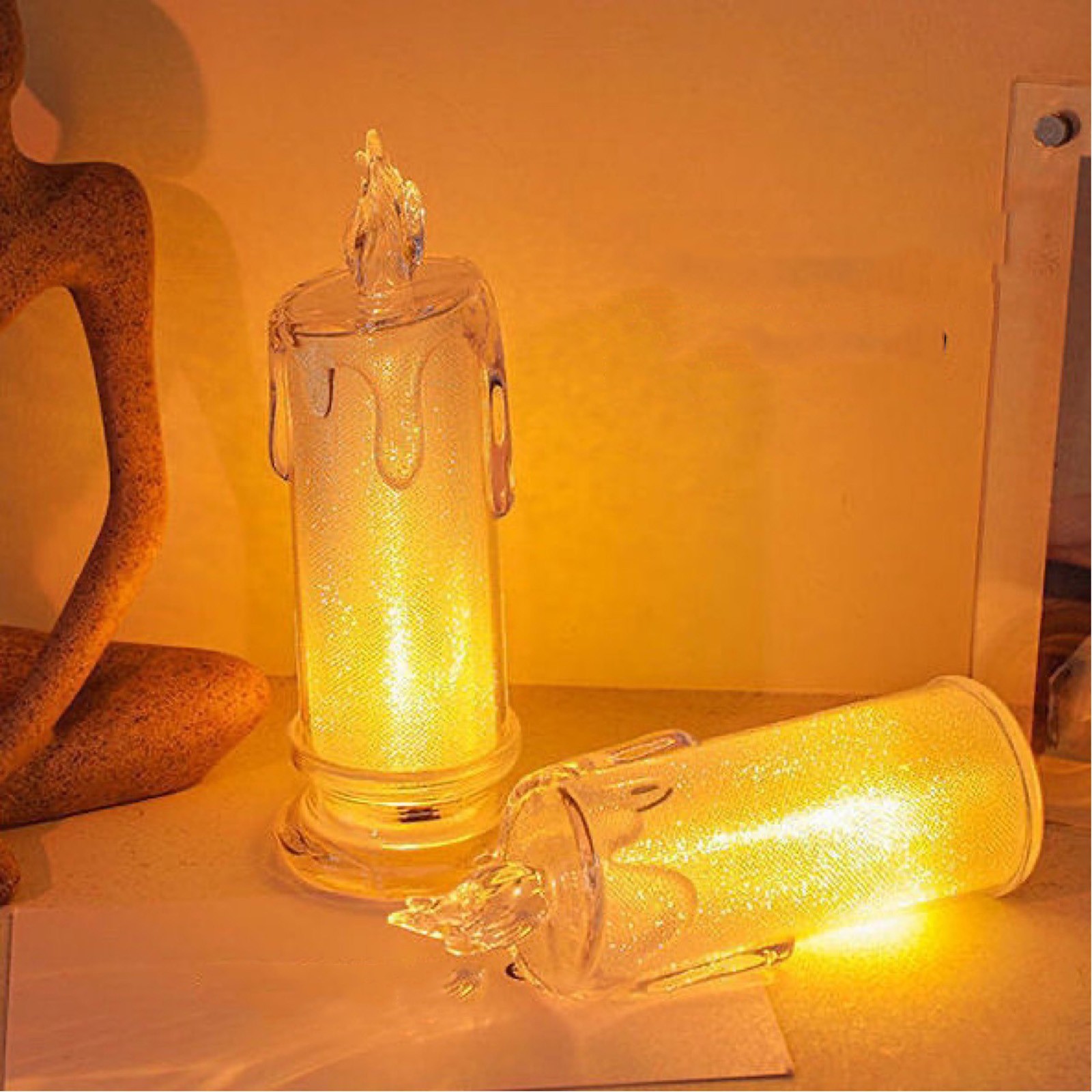 Блестящая светодиодная свеча,  – обзор и цена Lighting Decoration Wedding